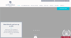 Desktop Screenshot of hoteljulian.com
